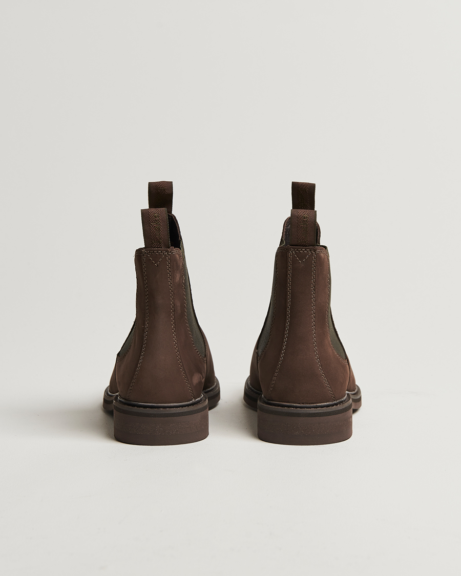 Homme | Bottes | Loake 1880 | Ducksworth Waterproof Chelsea Boot Brown Nubuck