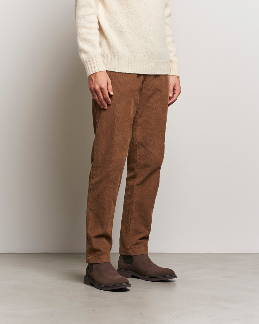 Homme | Bottes | Loake 1880 | Ducksworth Waterproof Chelsea Boot Brown Nubuck