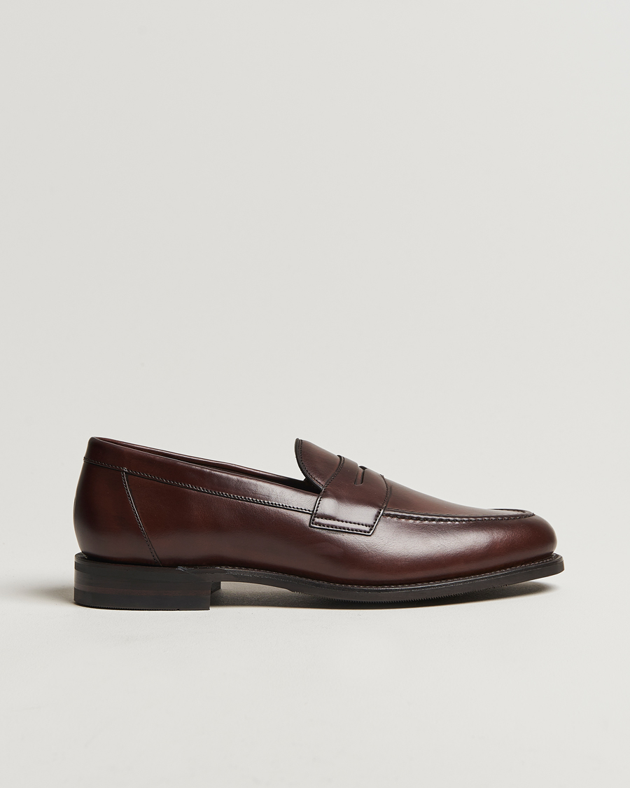 Heren | Instappers | Loake Shoemakers | Imperial Penny Loafer Dark Brown