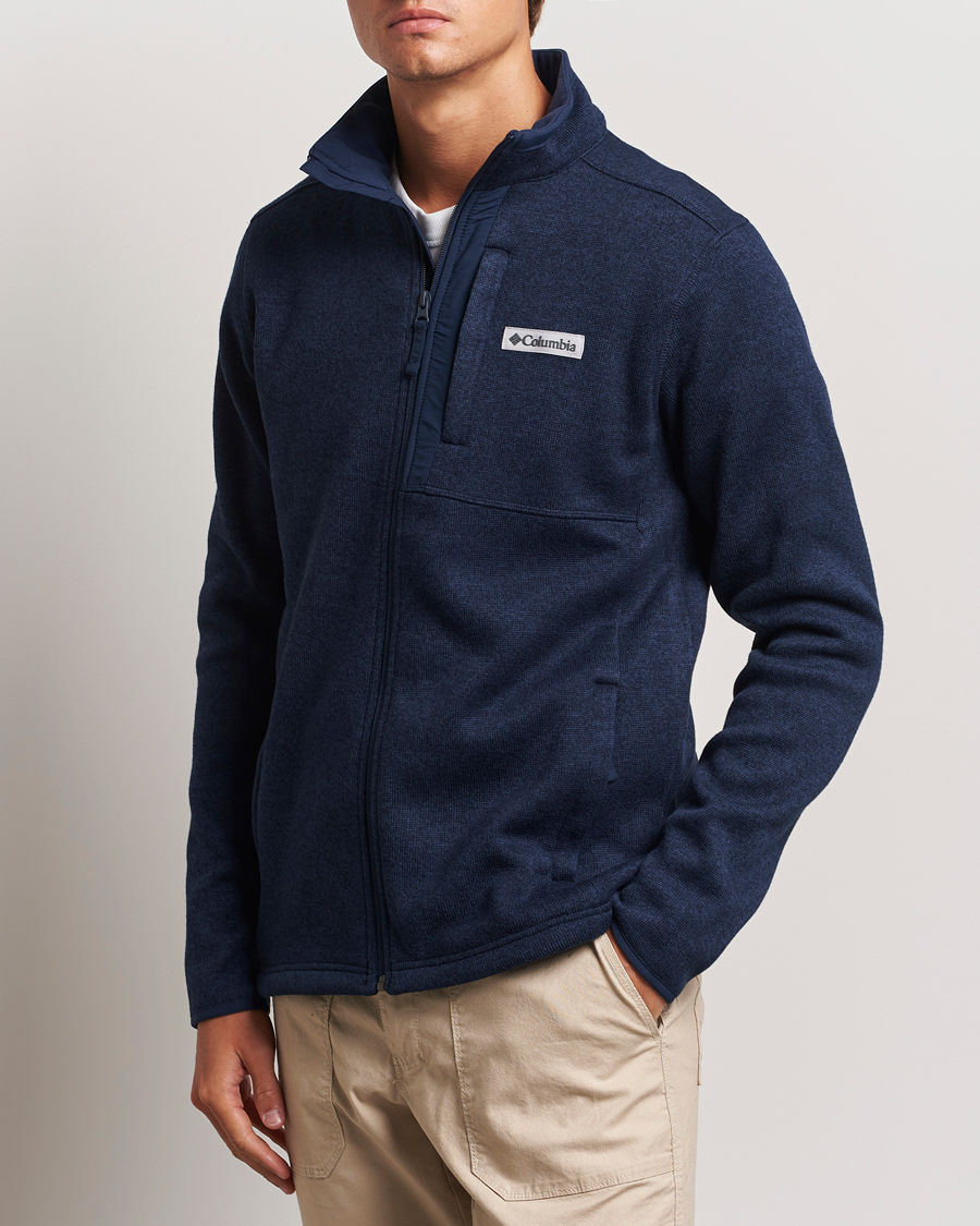 Homme | Pulls Et Tricots | Columbia | Sweater Weather Fleece Jacket Collegate Navy Heather