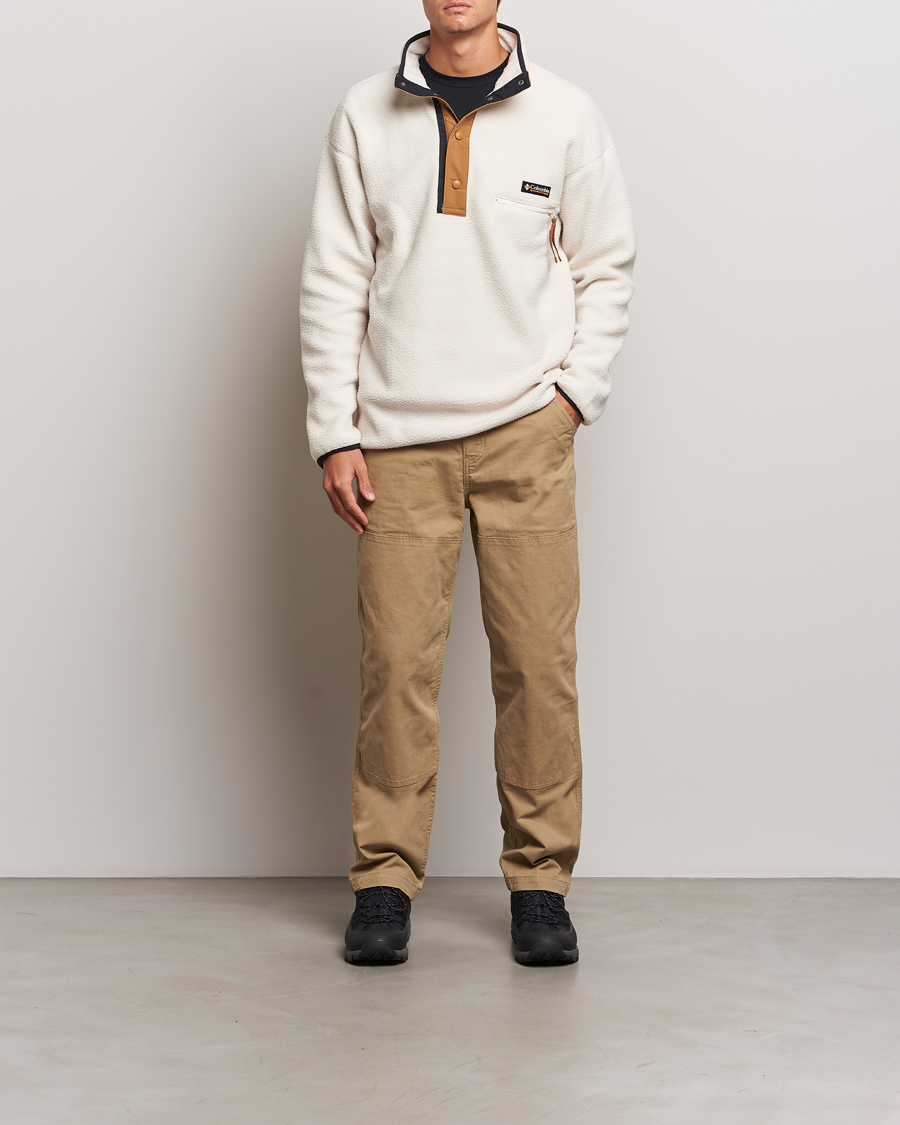 Homme | Pulls Et Tricots | Columbia | Helvetia II Half Snap Fleece Chalk