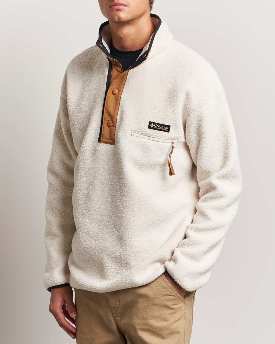 Homme | Pulls Et Tricots | Columbia | Helvetia II Half Snap Fleece Chalk