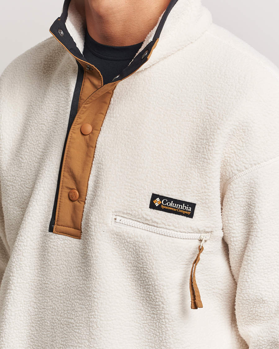 Homme | Pulls Et Tricots | Columbia | Helvetia II Half Snap Fleece Chalk