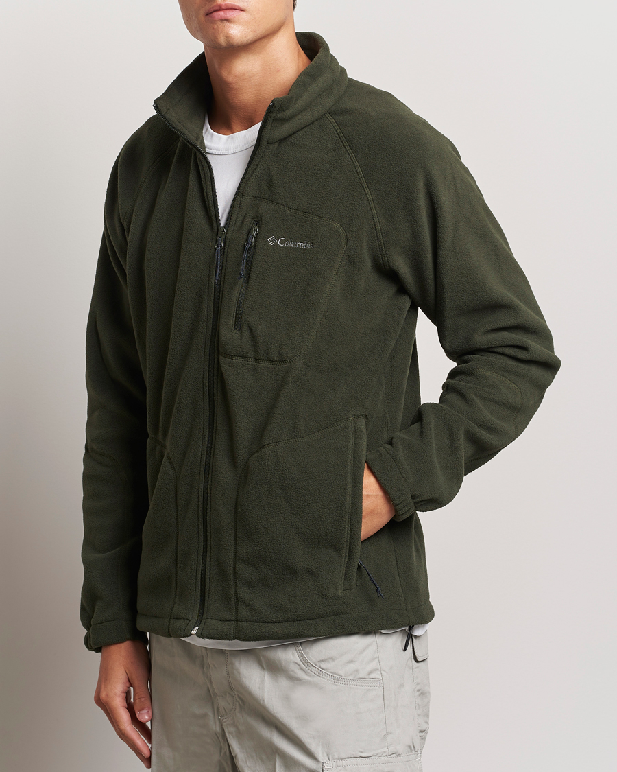Heren | Truien | Columbia | Fast Trek II Full Zip Fleece Greenscape