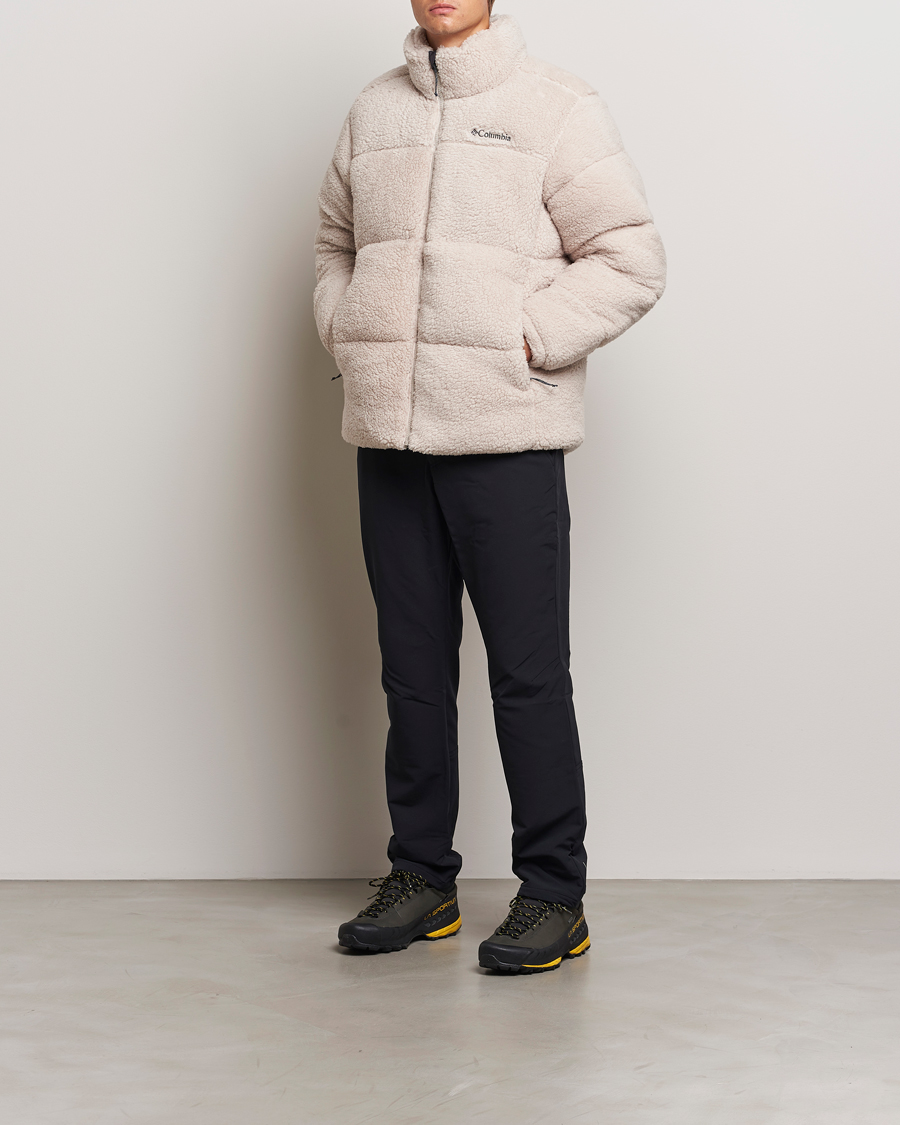 Heren | Jassen | Columbia | Puffect Sherpa Jacket Dark Stone