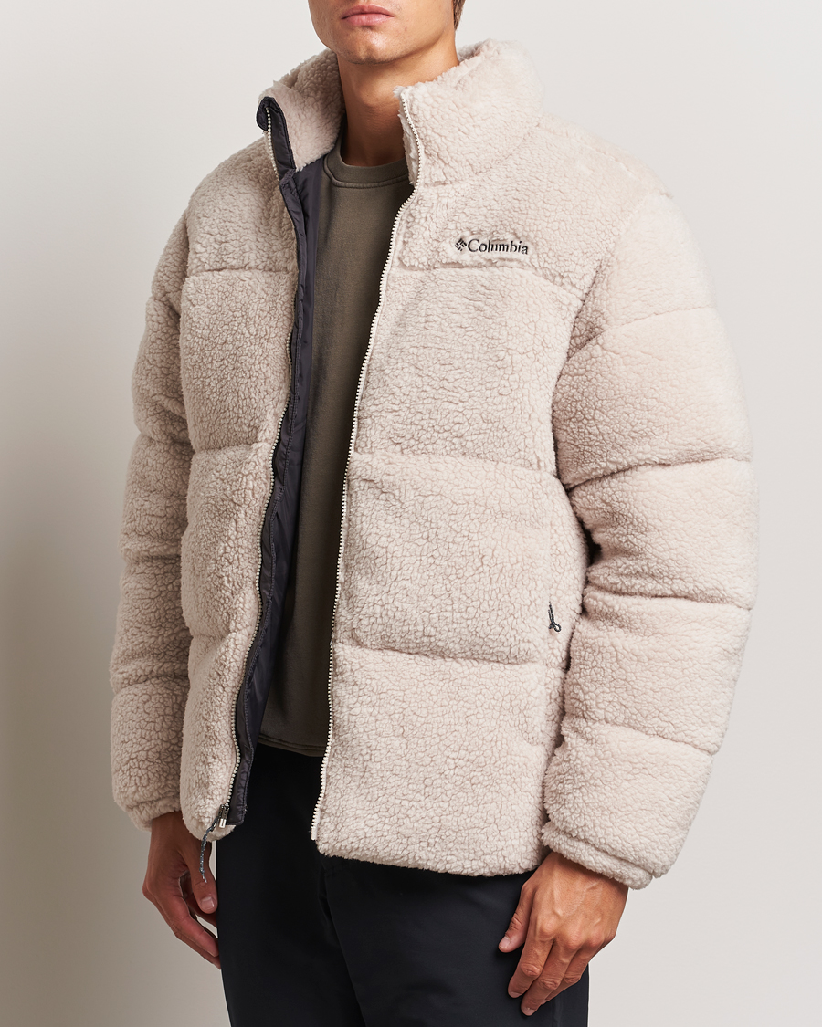 Heren | Jassen | Columbia | Puffect Sherpa Jacket Dark Stone