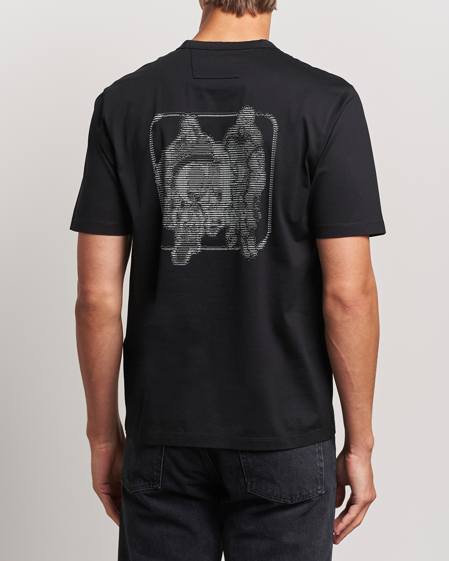 Heren | T-shirts | C.P. Company | Metropolis Mercerized Back Logo T-Shirts Black