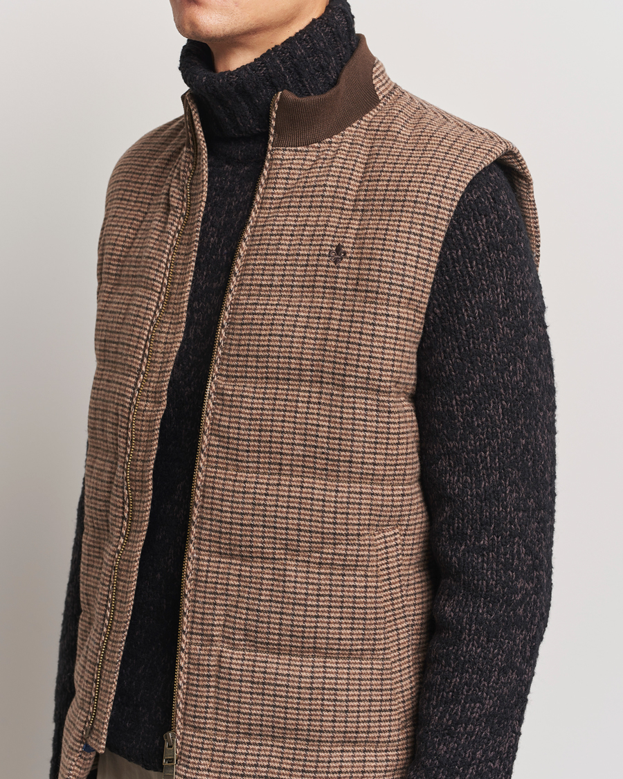 Homme | Manteaux Et Vestes | Morris | Welch Wool Gilet Brown