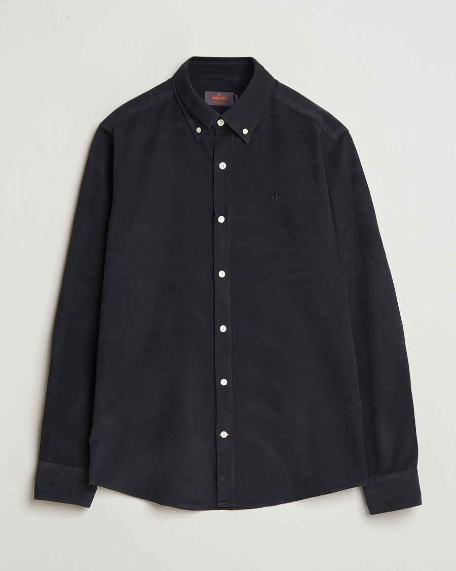 Homme | Chemises | Morris | Douglas Corduroy Shirt Grey