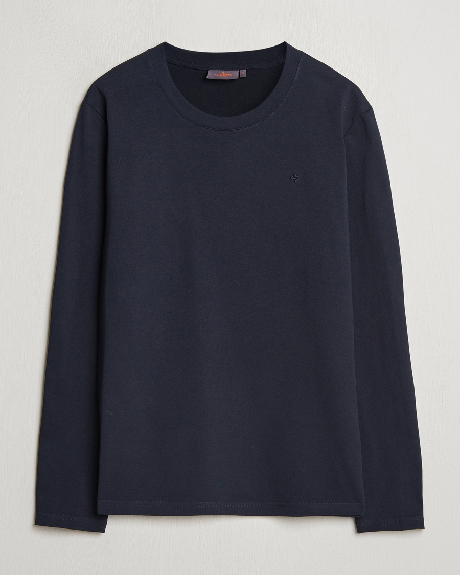 Homme | T-shirts | Morris | Watson Long Sleeve Tee Old Blue