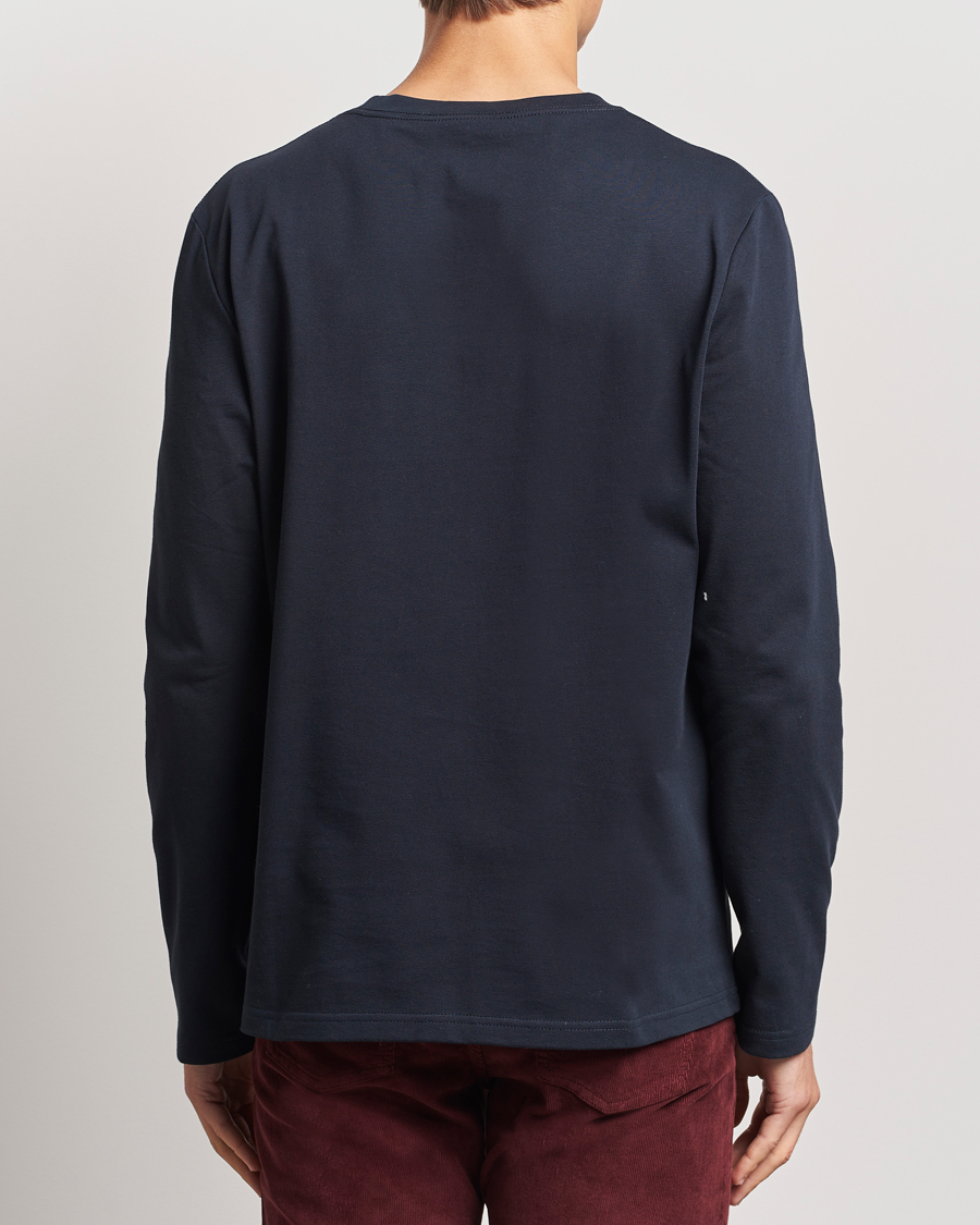Homme | T-shirts | Morris | Watson Long Sleeve Tee Old Blue