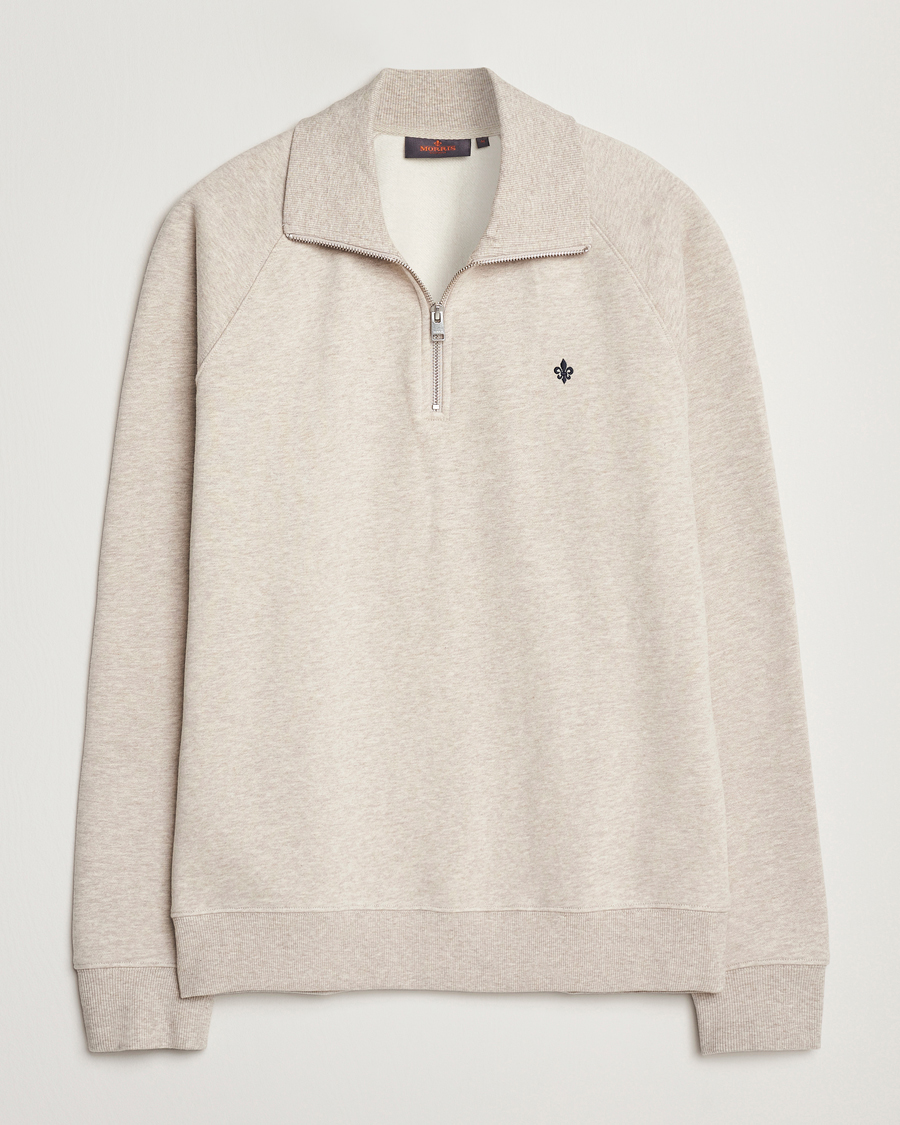 Homme | Pulls Et Tricots | Morris | Maryon Half Zip Sweatshirt Khaki