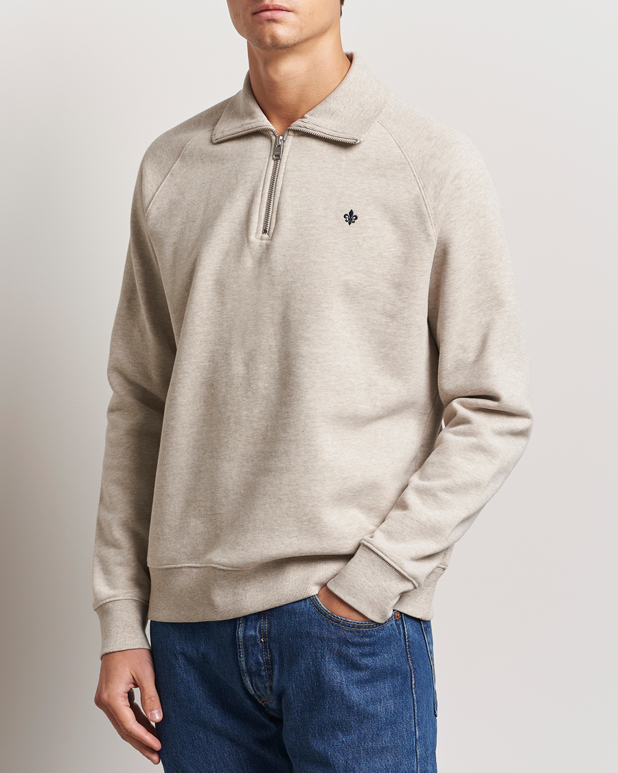 Homme | Pulls Et Tricots | Morris | Maryon Half Zip Sweatshirt Khaki