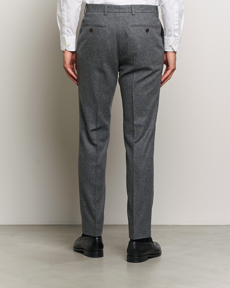 Homme | Pantalons | Morris Heritage | Flannel Suit Trousers Grey