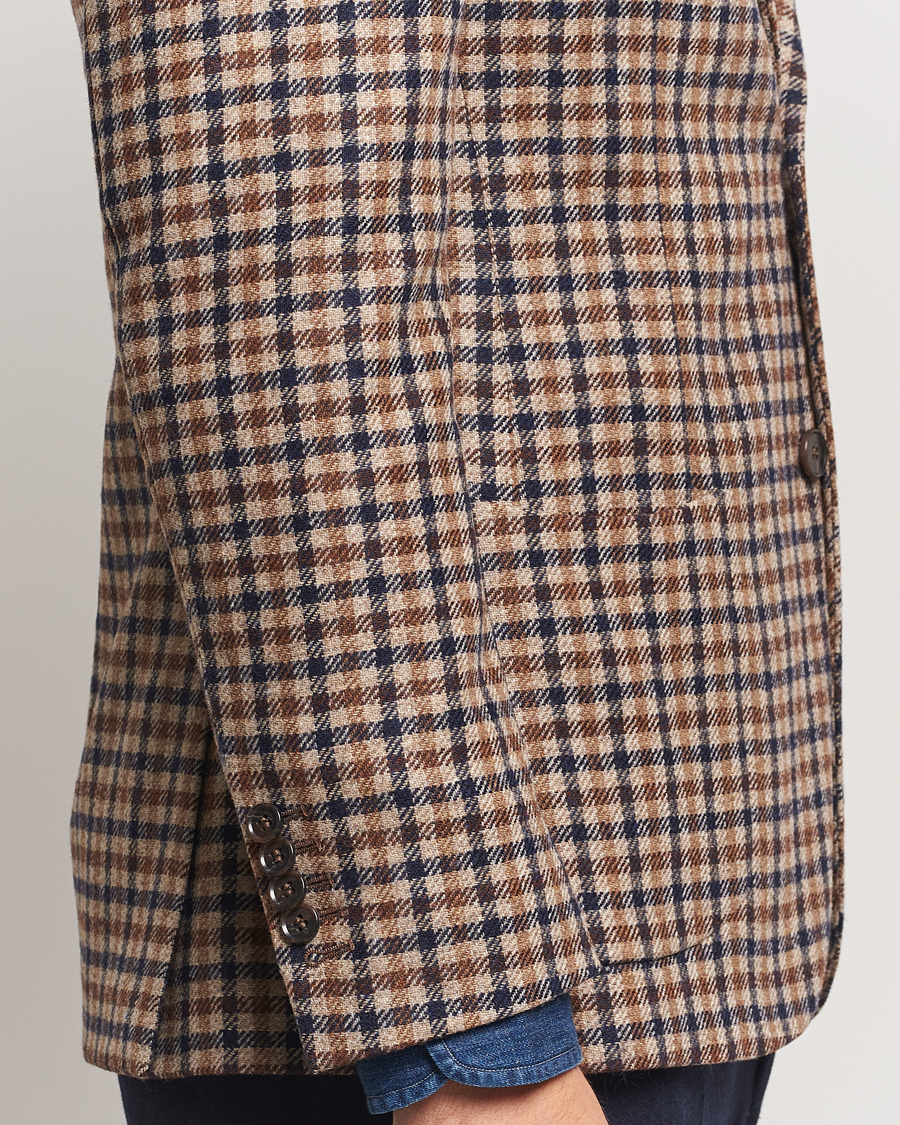 Homme | Blazers | Morris Heritage | Wool Tweed Blazer Navy