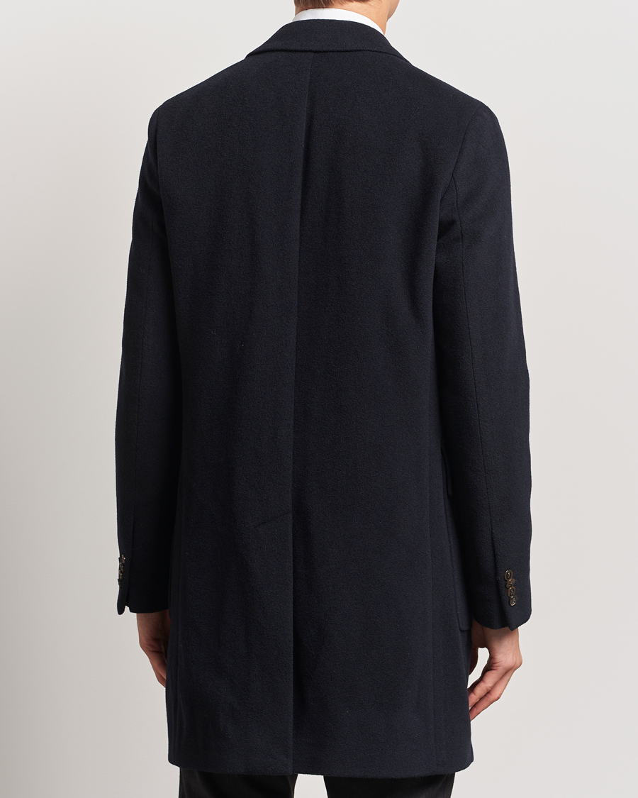 Homme | Manteaux Et Vestes | Morris Heritage | Brian Double Breasted Wool Coat Navy