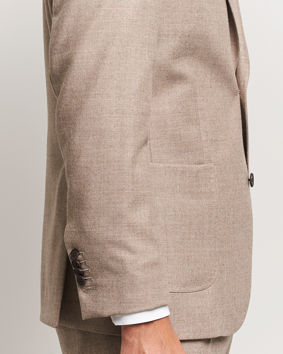 Homme | Blazers | Morris Heritage | Prestige Flannel Blazer Khaki
