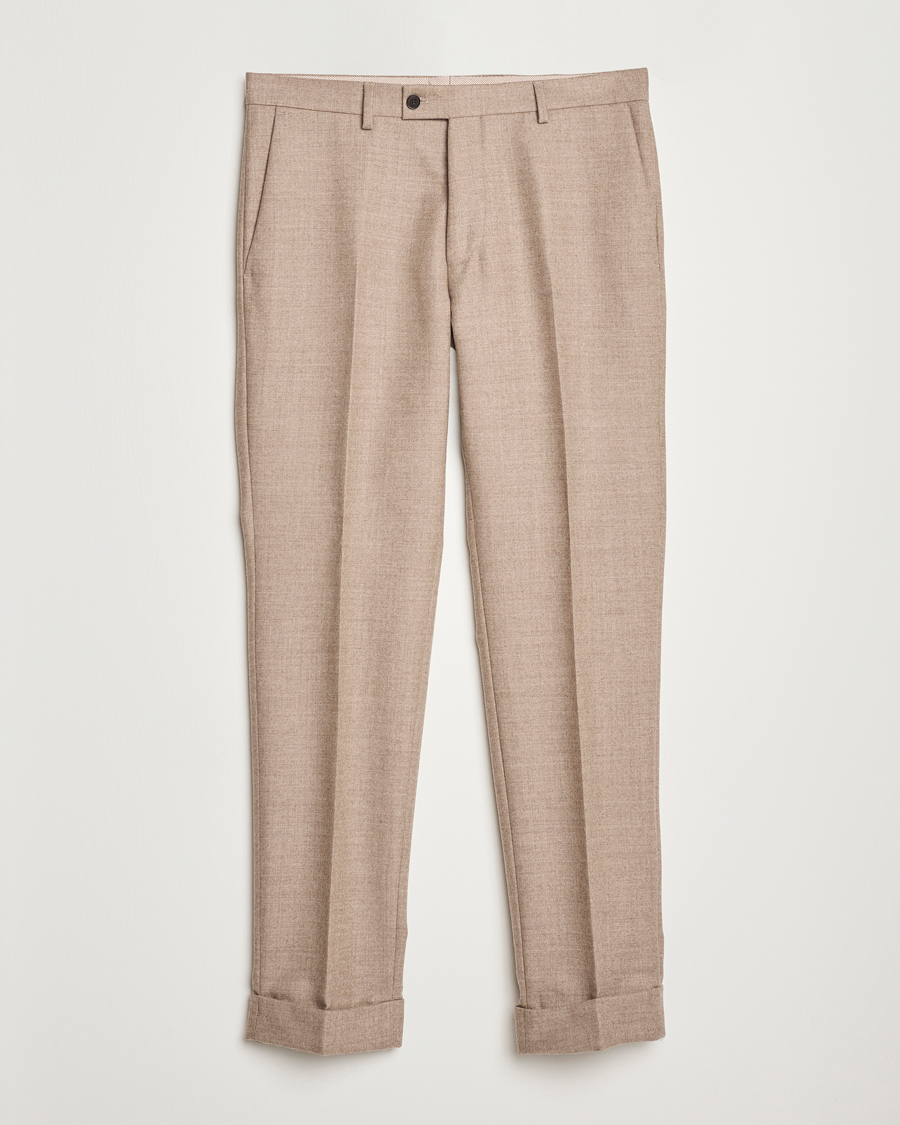 Homme | Pantalons | Morris Heritage | Morris Prestige Flannel Trousers Khaki