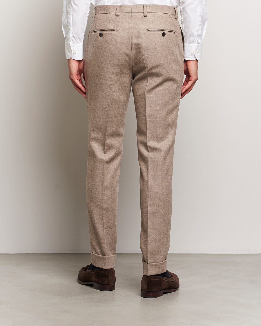 Homme | Pantalons | Morris Heritage | Morris Prestige Flannel Trousers Khaki
