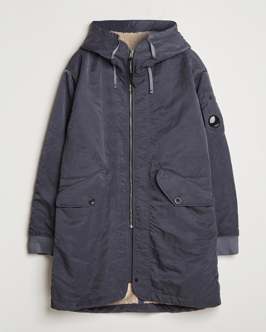 Heren | Jassen | C.P. Company | Nylon B Sherpa Lined Parka Grey