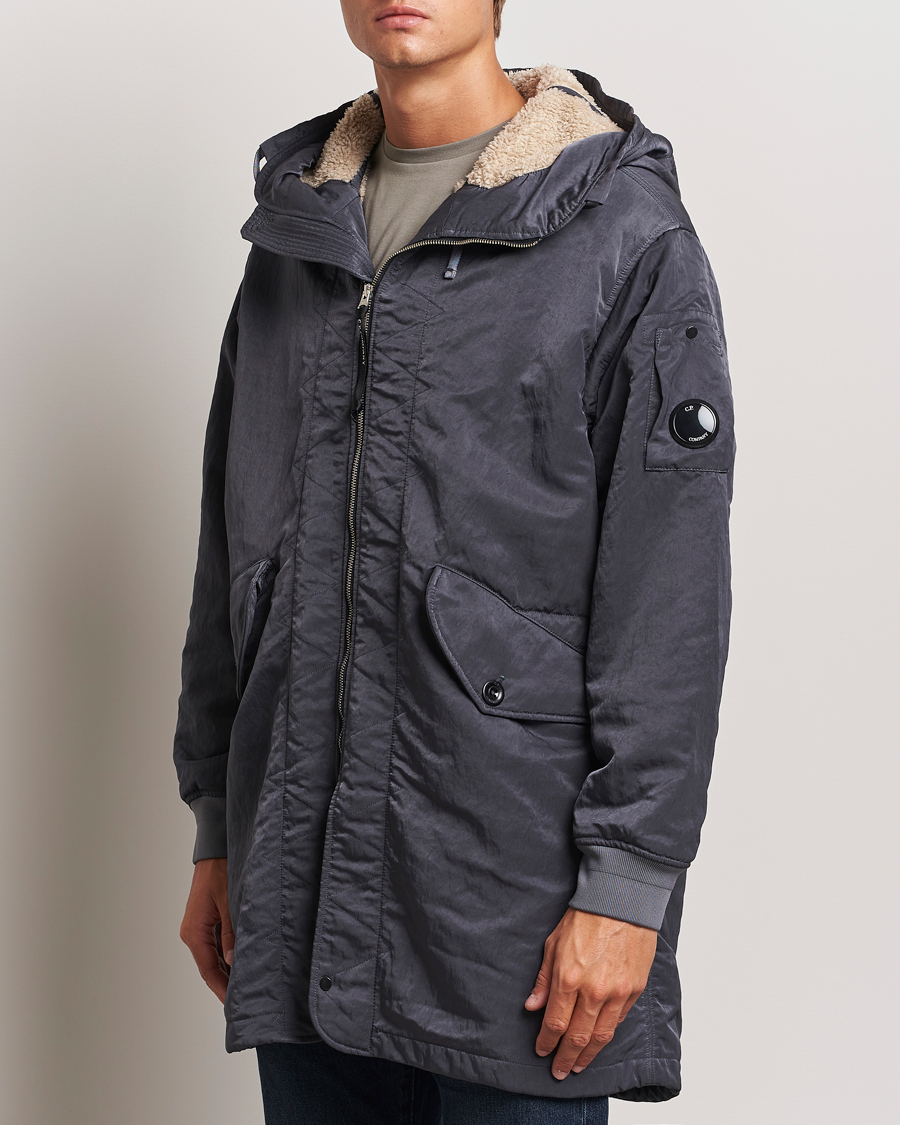 Heren | Jassen | C.P. Company | Nylon B Sherpa Lined Parka Grey