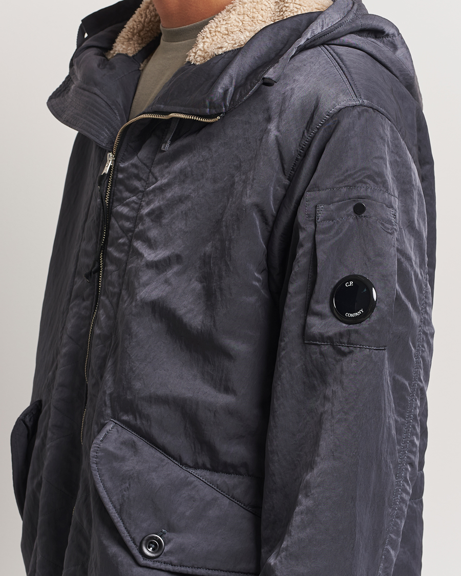 Heren | Jassen | C.P. Company | Nylon B Sherpa Lined Parka Grey