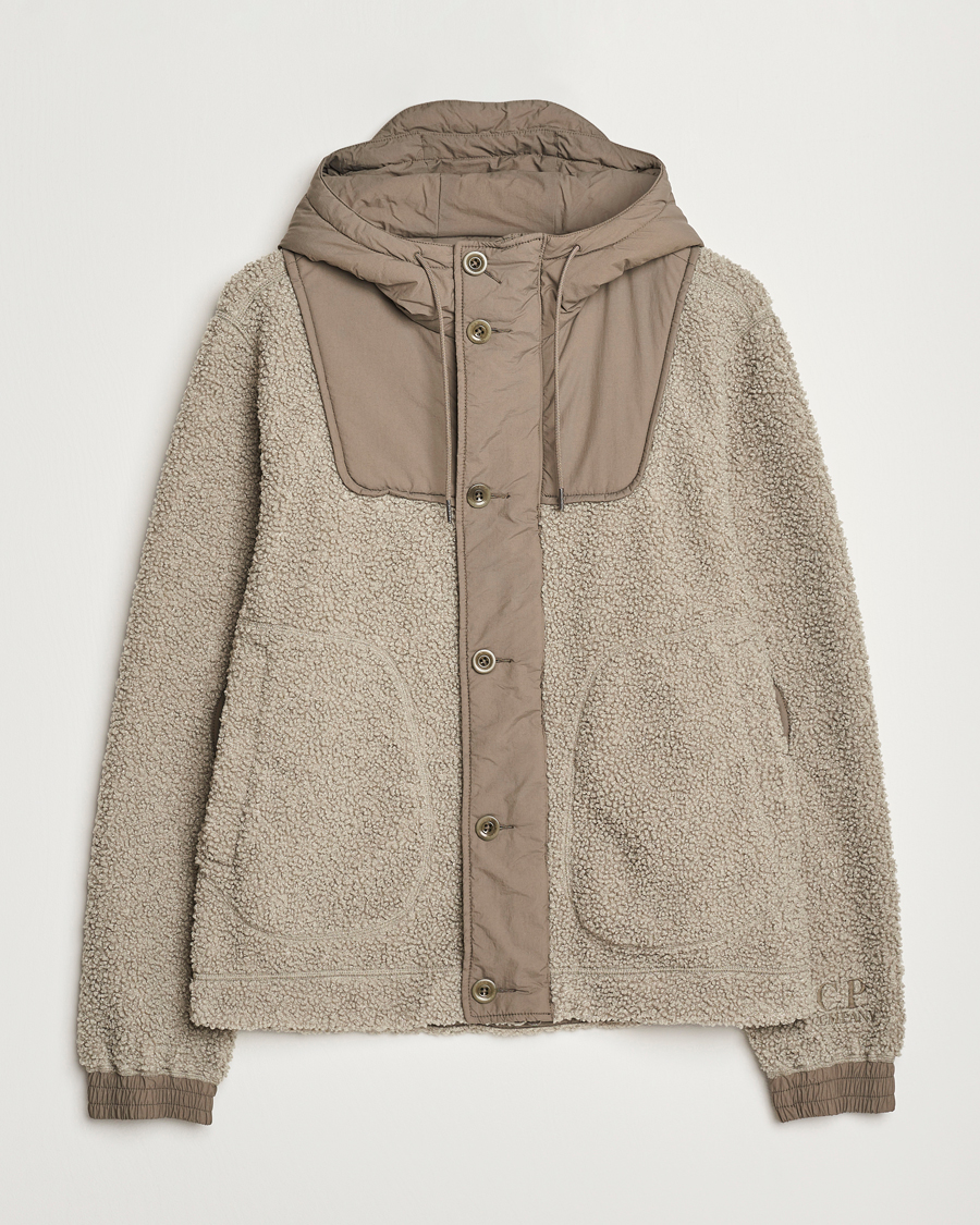 Heren | Jassen | C.P. Company | Polar Shell Fleece Jacket Beige