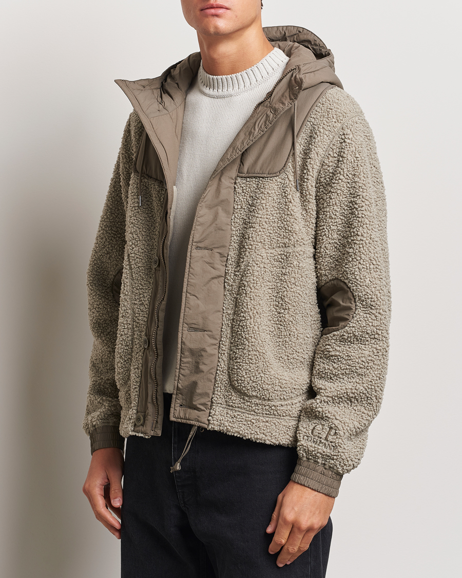 Heren | Jassen | C.P. Company | Polar Shell Fleece Jacket Beige