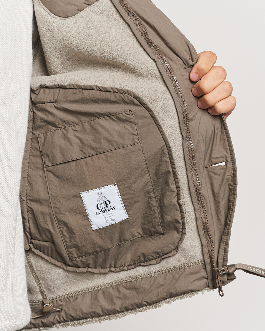 Heren | Jassen | C.P. Company | Polar Shell Fleece Jacket Beige