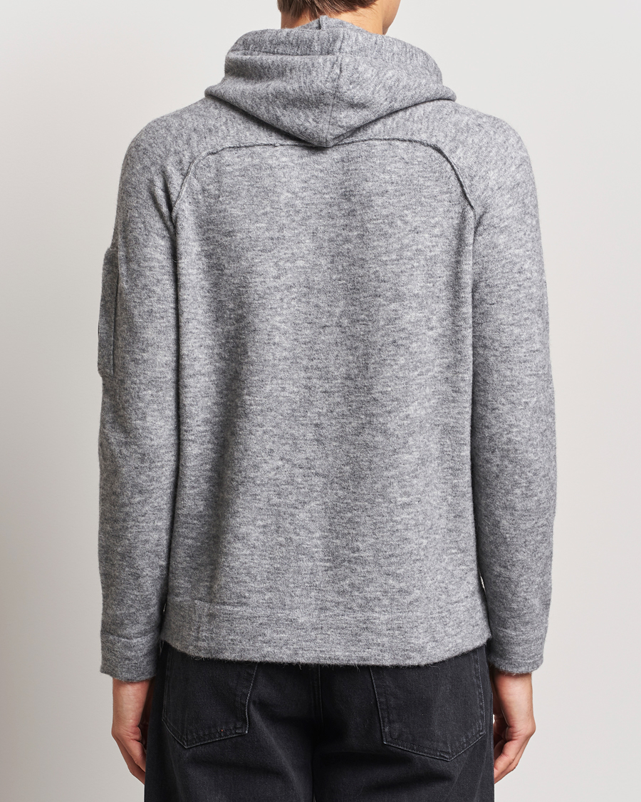 Homme | Pulls Et Tricots | C.P. Company | Alpaca/Wool Lens Hood Grey Melange