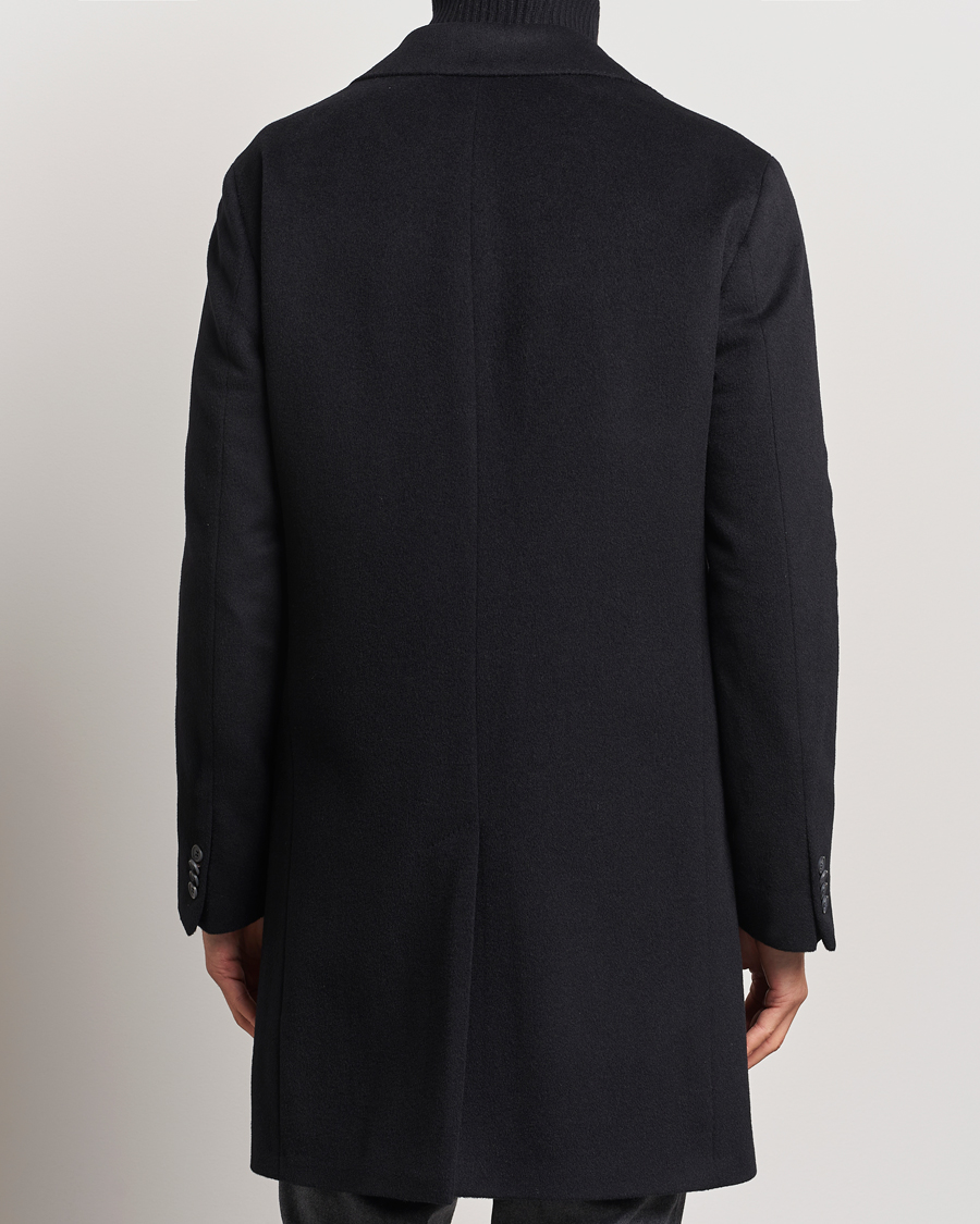 Homme | Manteaux Et Vestes | Oscar Jacobson | Syar Wool/Cashmere Coat Black