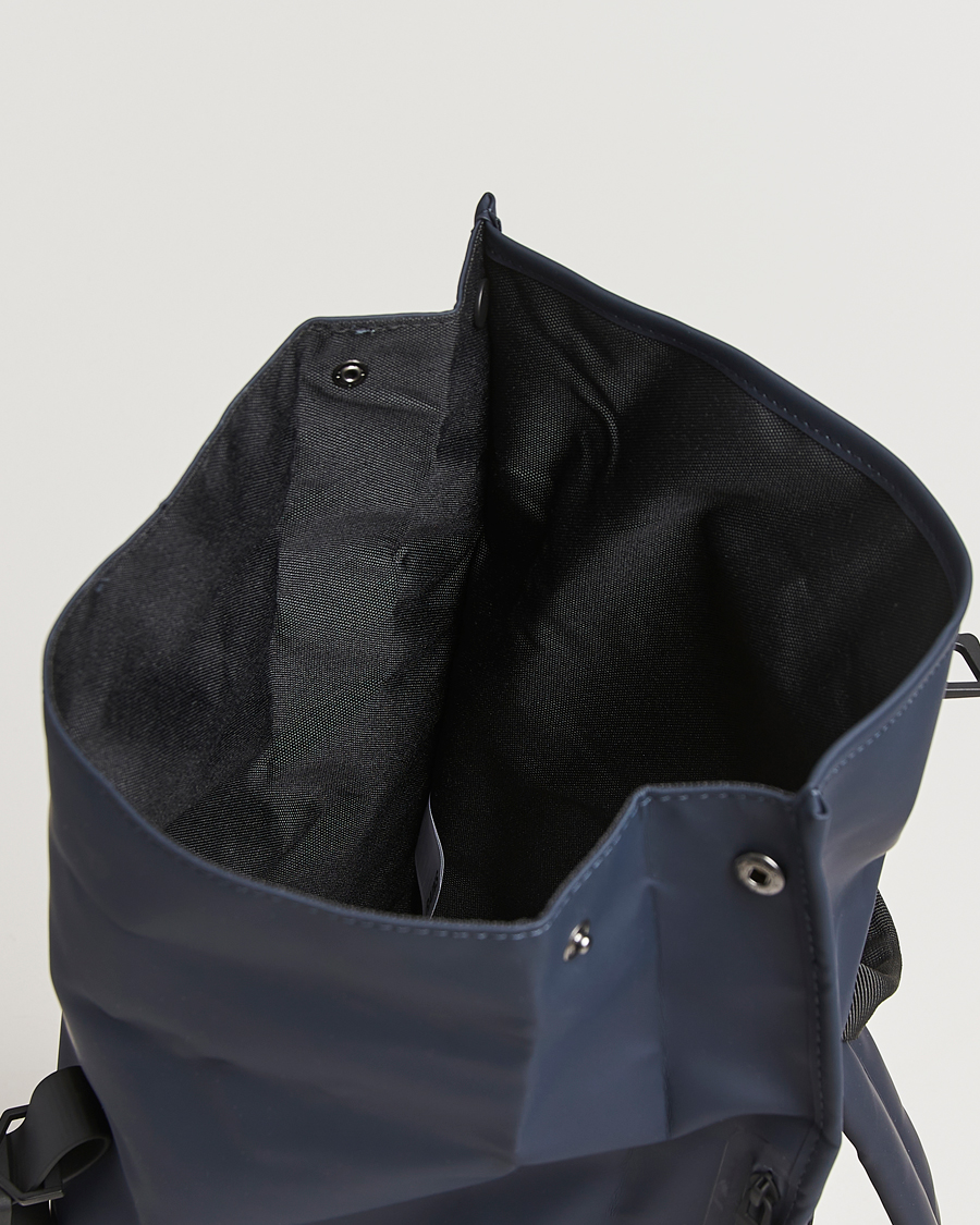 Heren | Tassen | RAINS | Rolltop Rucksack Navy