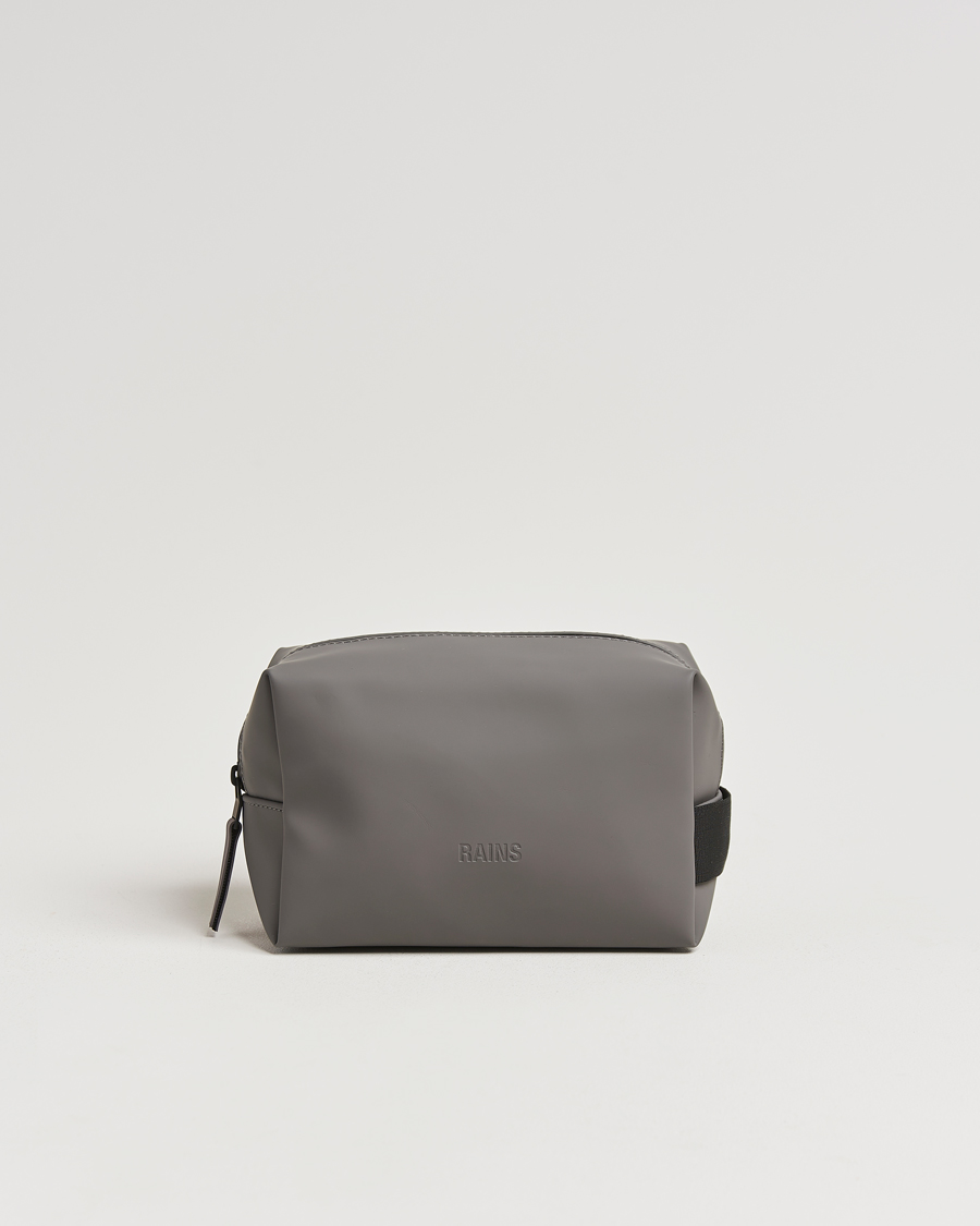 Heren | RAINS Washbag Small Grey | RAINS | Washbag Small Grey