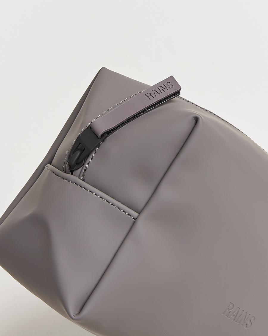 Heren | RAINS Washbag Small Grey | RAINS | Washbag Small Grey