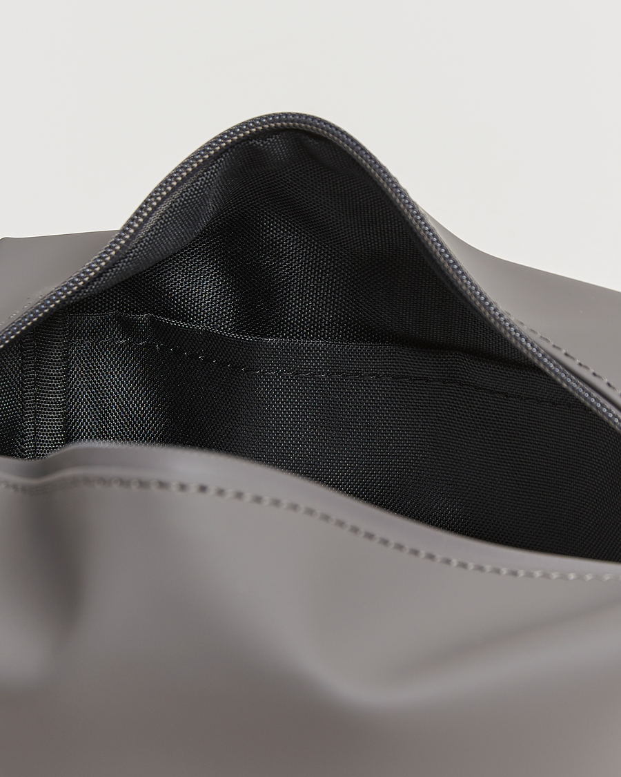 Heren | RAINS Washbag Small Grey | RAINS | Washbag Small Grey