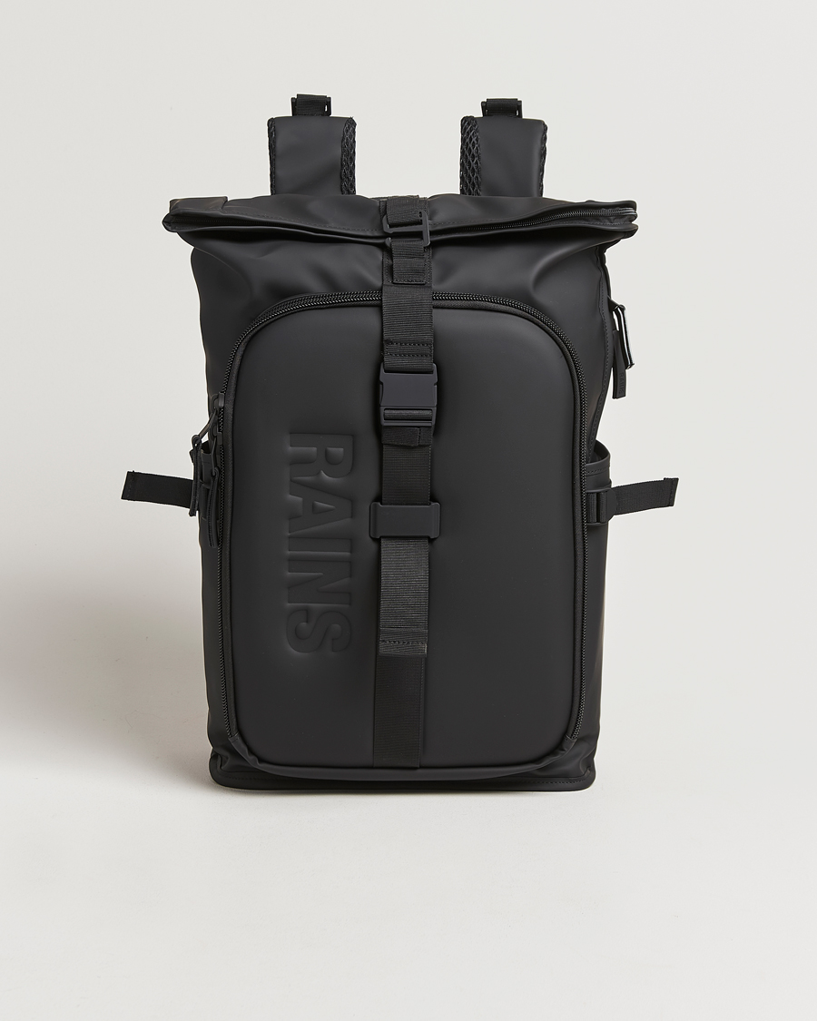 Heren | RAINS Texel Moulded Backpack Black | RAINS | Texel Moulded Backpack Black