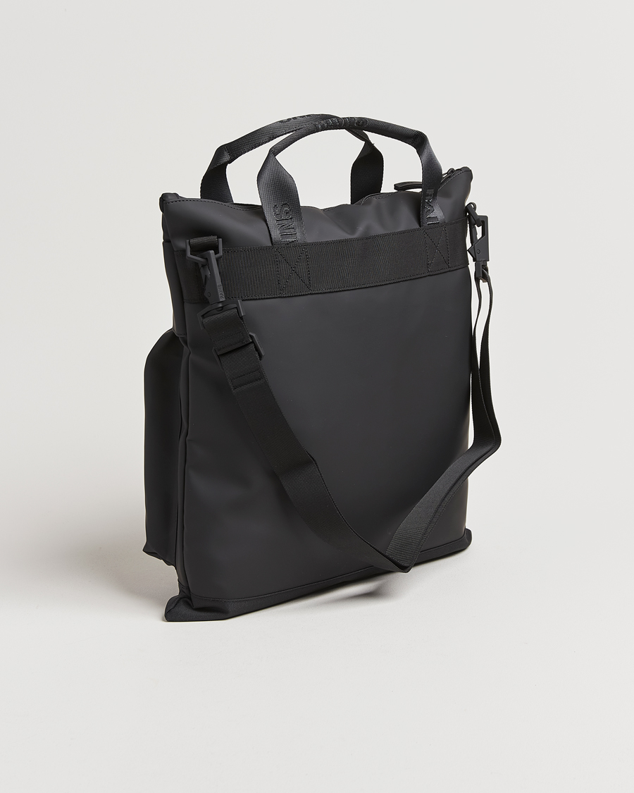 Homme | RAINS Trail Tote Bag Black | RAINS | Trail Tote Bag Black