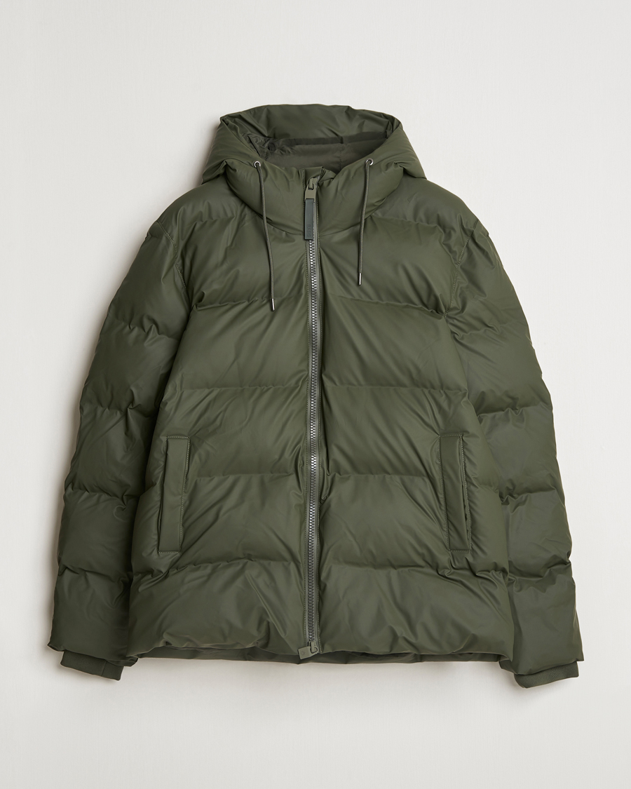Heren | Jassen | RAINS | Alta Puffer Jacket Green