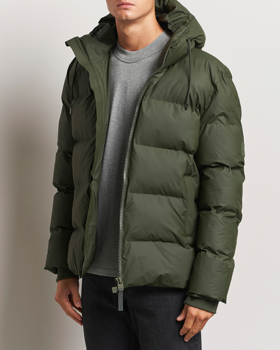 Heren | Jassen | RAINS | Alta Puffer Jacket Green
