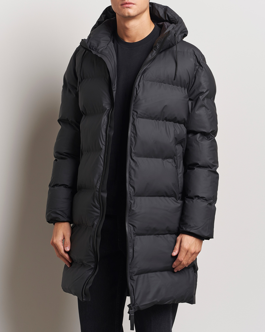 Homme | Manteaux Et Vestes | RAINS | Alta Long Puffer Parka Black