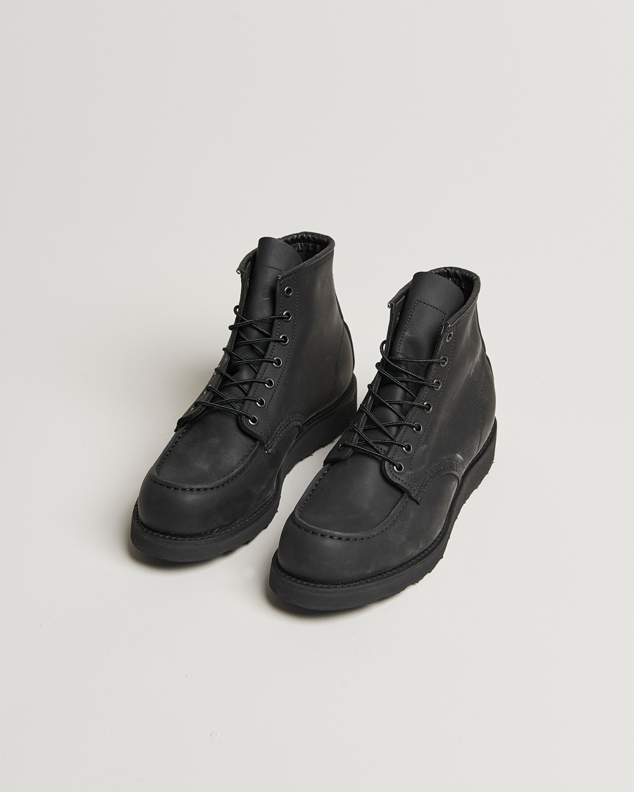 Homme | Red Wing Shoes Moc Toe Boot Black Harness | Red Wing Shoes | Moc Toe Boot Black Harness