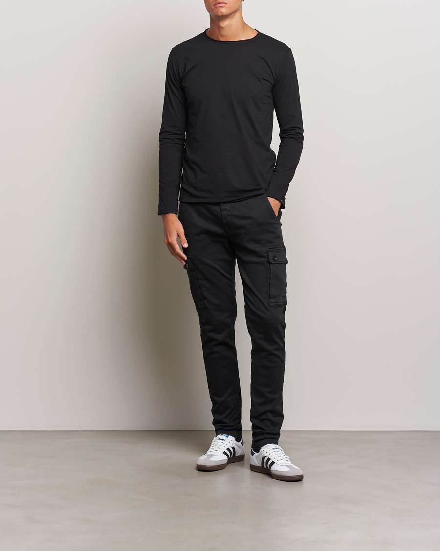Homme | Pantalons | Replay | Jaan Hyperflex Cargo Pants Black