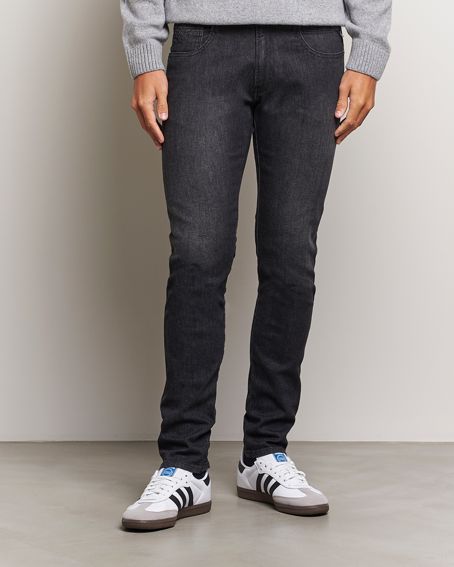 Homme | Jeans | Replay | Anbass Powerstretch Jeans Washed Black