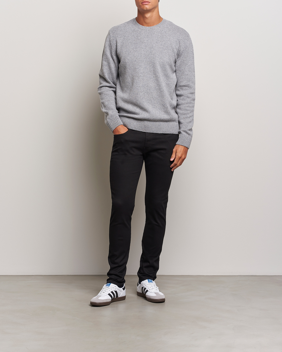 Heren | Jeans | Replay | Anbass Hyperflex Re-Used Jeans Forever Black