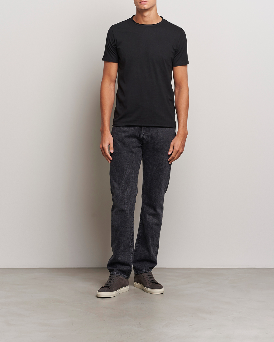 Homme | T-shirts | Replay | Crew Neck T-Shirt Black