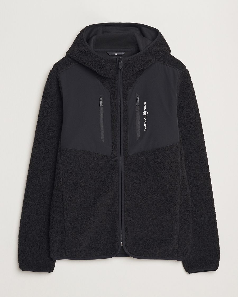 Heren | Truien | Sail Racing | Patrol Pile Full Zip Hoodie Carbon