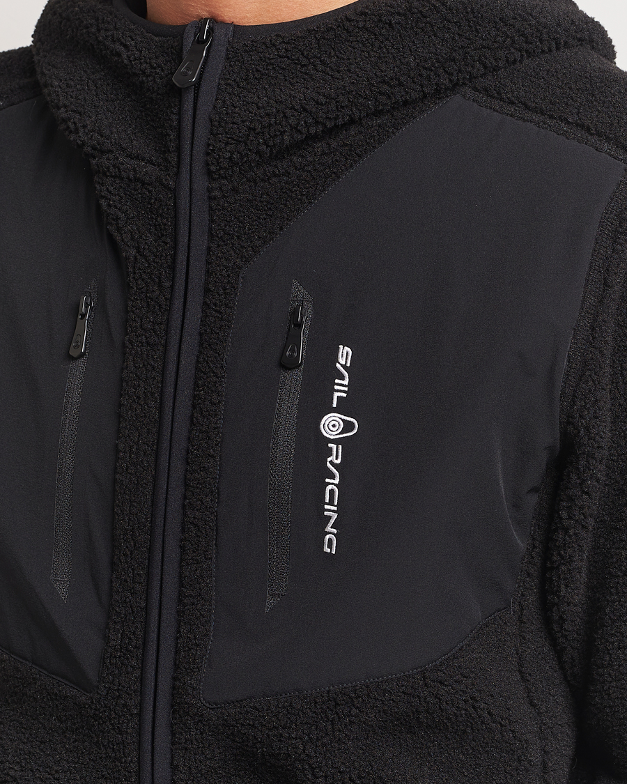Heren | Truien | Sail Racing | Patrol Pile Full Zip Hoodie Carbon