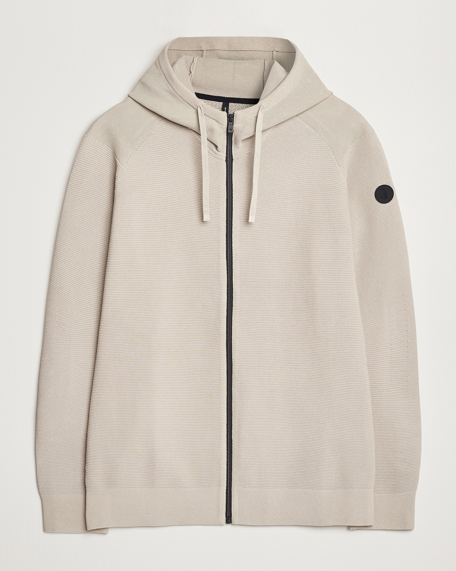 Heren | Truien | Sail Racing | Element Seamless Full Zip Hoodie Sand
