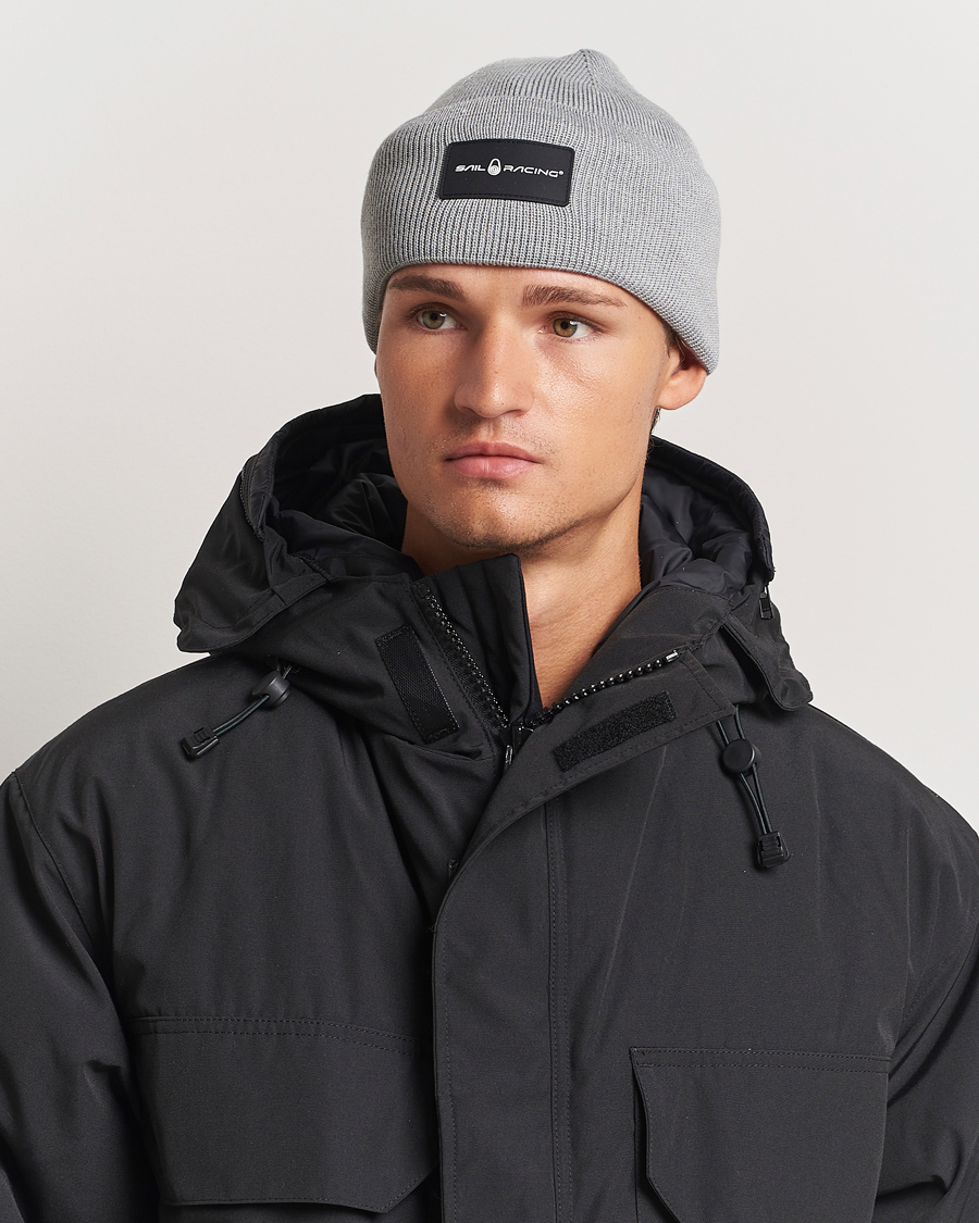 Heren | Sail Racing Race Folded Beanie Grey Melange | Sail Racing | Race Folded Beanie Grey Melange