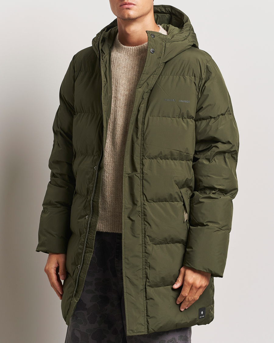 Homme | Manteaux Et Vestes | Samsøe Samsøe | Dan Puffer Jacket Forest Night